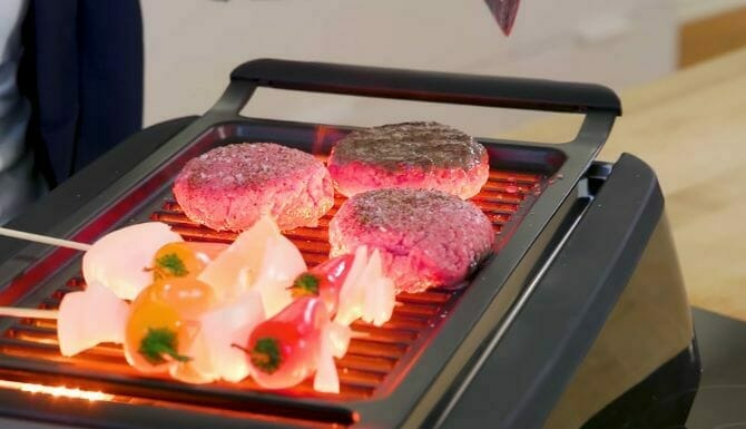 Electric infrared grill