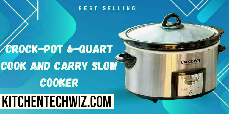 Crock-Pot 6-Quart Cook And Carry Slow Cooker in 2024