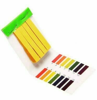 Litmus paper test for water