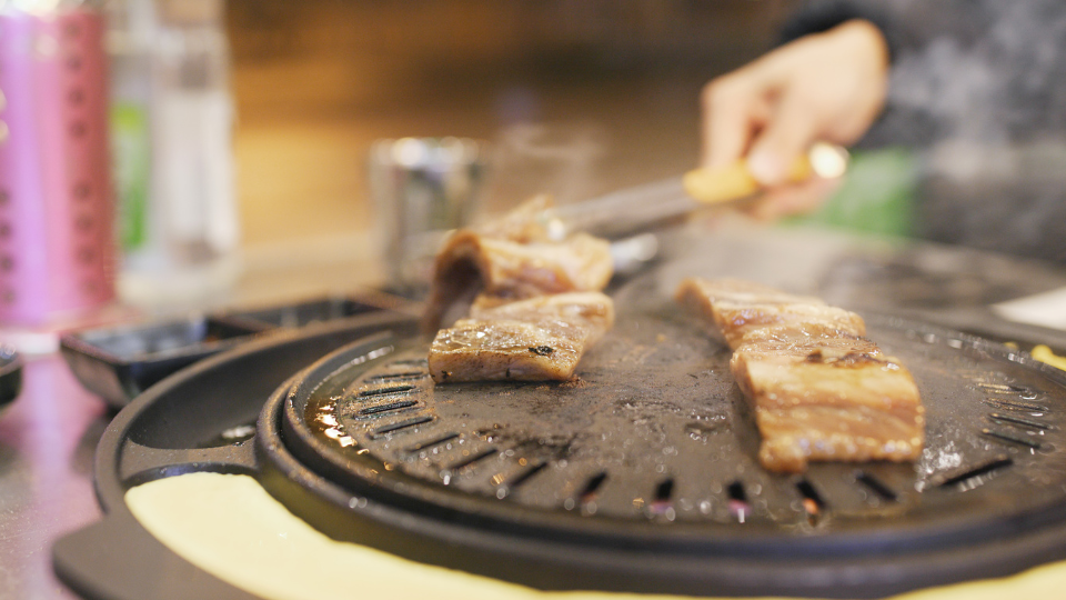 how to clean korean bbq grills
